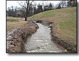 High Flow Erosion at Mill Creek
