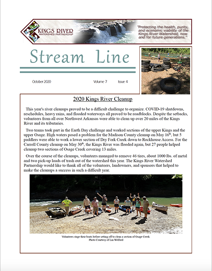 Stream Line Newsletter Cover